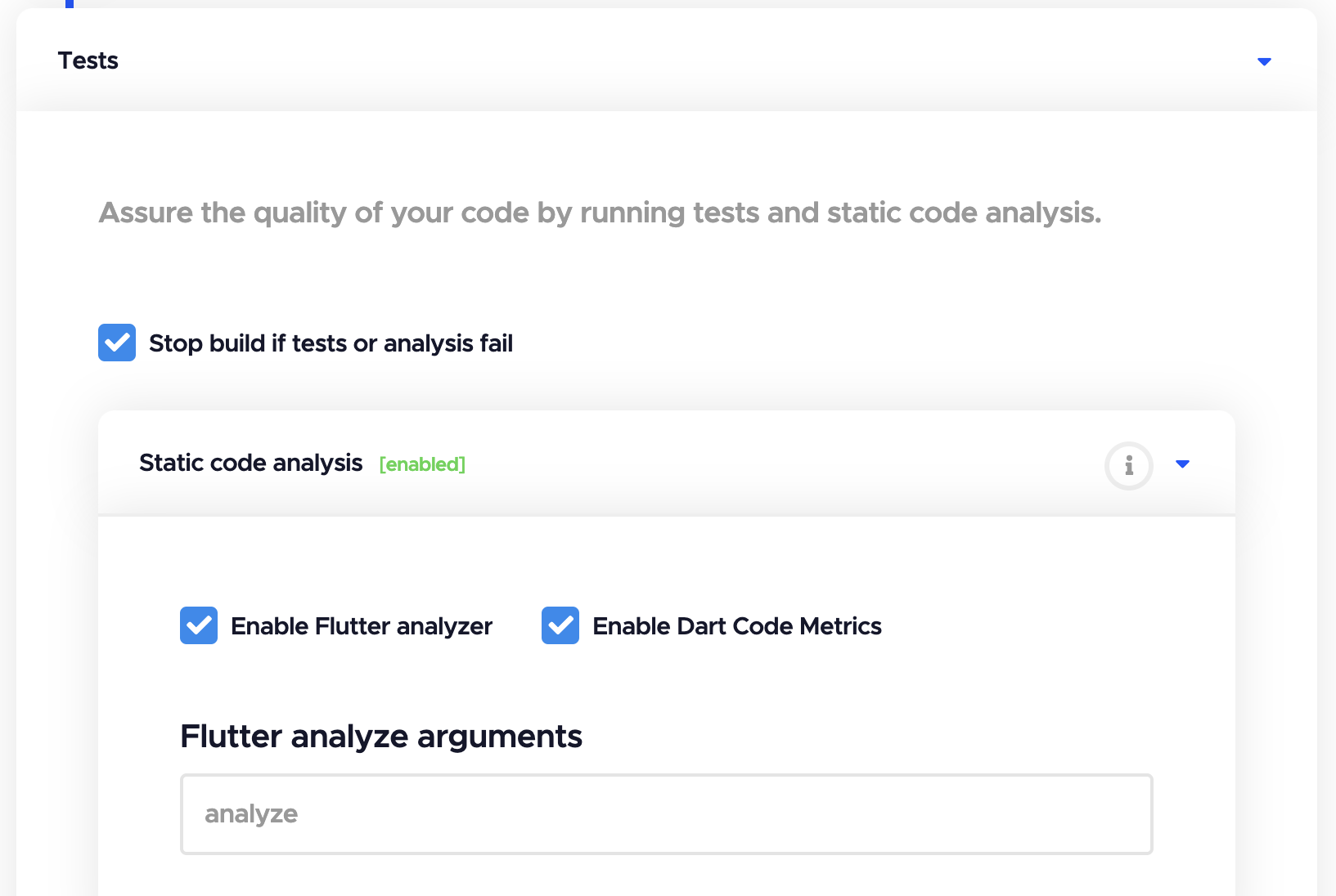 Flutterando Metrics Flutter workflow editor